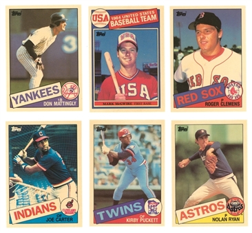 1985 Topps Tiffany Complete Set